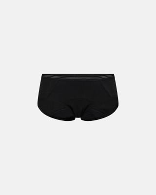 Bambus, Brief Pantie "Absorbent" 30 ml, Schwarz