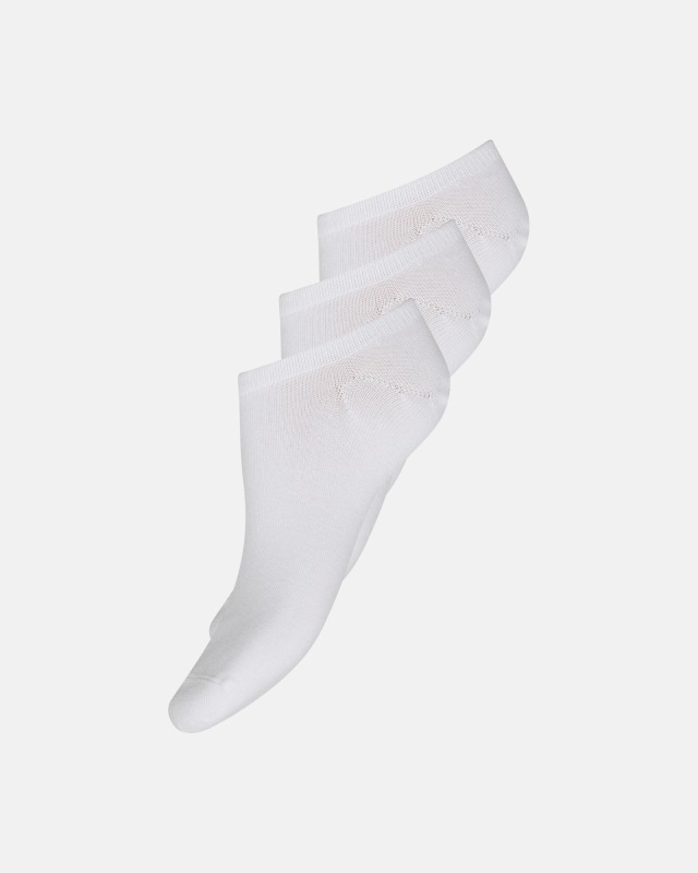 Bambusviskose, Footies, 3-pack, Weiss -Decoy