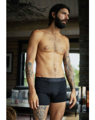 Bambus, Boxershorts, 9-Pack, Schwarz 900 -Dovre