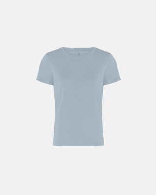 Bambusviskose, T-Shirt, Hellblau