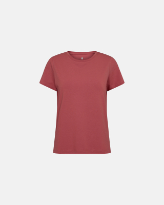 Bambusviskose, T-Shirt, Rot