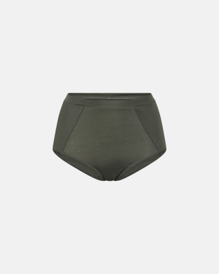 Bio-Bambusviskose, Maxi-Slip, Grün