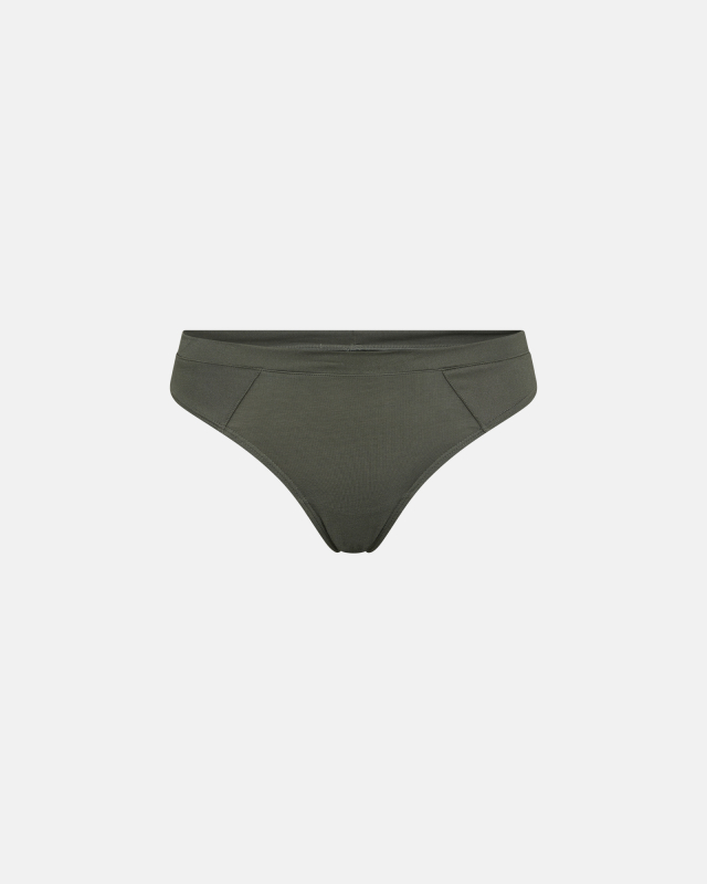 Bio-Bambusviskose, String Slip, Grün -JBS of Denmark Women