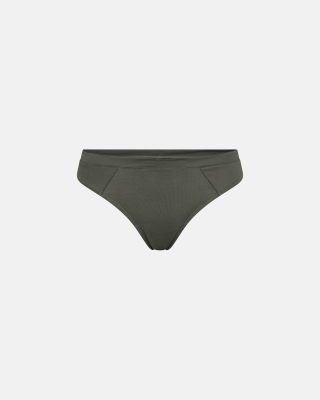 Bio-Bambusviskose, String Slip, Grün