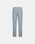 Bio-Baumwolle, Pyjamahose, Hellblau -JBS of Denmark Men