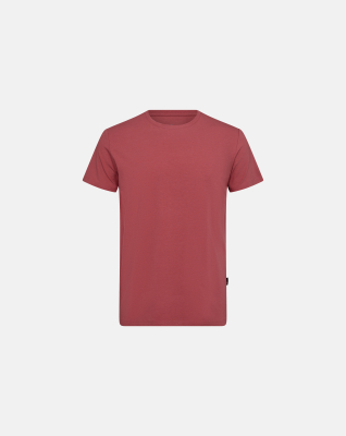 Bambusviskose, T-Shirt Rundhalsausschnitt, Rot -JBS of Denmark Men