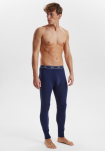 Wolle, Lange Unterhose, marineblau -JBS