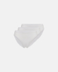 Bambusviskose, Tai panties, 3-pack, Weiss - Decoy