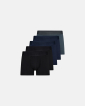 Bio-Baumwolle, "Gunnar" Boxershorts, 5er-Pack, Schwarz, Mehfarbig - Resteröds