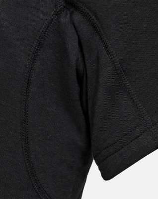 T-shirt "Sweatproof", Bambusviskose, Schwarz