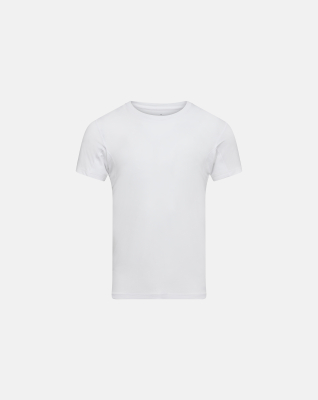 Bambusviskose, Sweatproof T-shirt, O-neck, Weiss -JBS