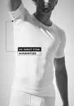 Bambusviskose, Sweatproof T-shirt, O-neck, Weiss -JBS