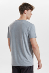 Bambus, T-Shirt, Grau -Resteröds