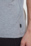Bambus, T-Shirt, Grau -Resteröds