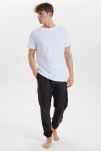 Bambus, T-Shirt, Weiß -Resteröds