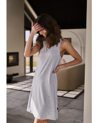 Bambusviskose, Jerseykleid, Grau -JBS of Denmark Women