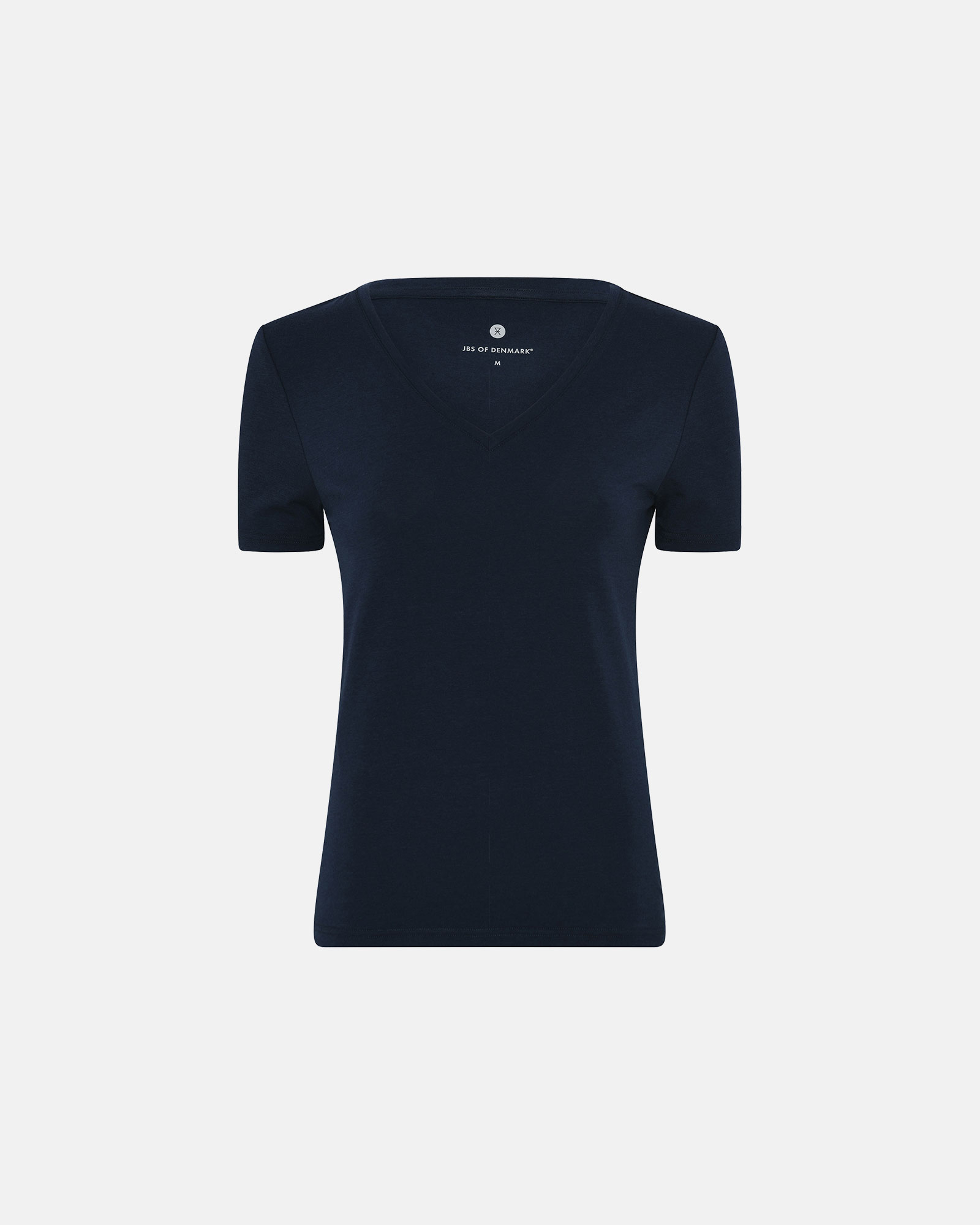 Bambus, T-Shirt v-neck "slim-fit", Marine -JBS of Denmark Women Bambus, T-Shirt v-neck "slim-fit", Marine -JBS of Denmark Women