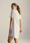 Bambusviskose, Big Shirt, Hellgrau melange -JBS of Denmark Women