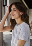 Bambusviskose, T-Shirt, Grau -JBS of Denmark Women