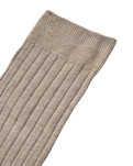 Bambusviskose, Strømper "rib", Sand -JBS of Denmark Women
