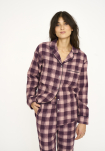 100% Bio-Baumwolle, Pyjama-Hemd, Rotkariert -JBS of Denmark Women
