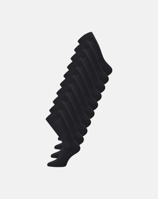 Bambusviskose, Strümpfe, 10-Pack, Grau -Claudio