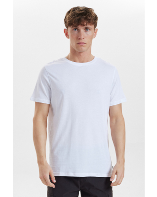 Bambus, T-Shirt, Weiß -Resteröds