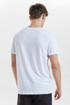 Bambus, T-Shirt, Weiß -Resteröds