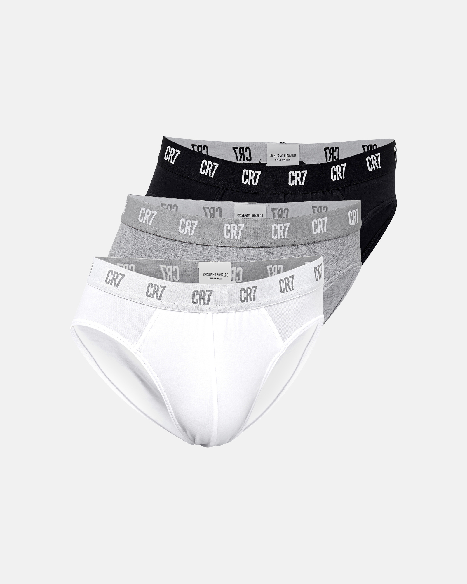 Bio-Baumwolle, Trunk, 3-Pack, Mehrfarbig -CR7 Bio-Baumwolle, Trunk, 3-Pack, Mehrfarbig -CR7