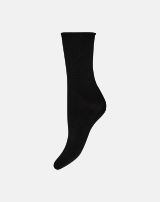 Bambusviskose, Knöchelsocken, 3er-Pack, Schwarz/Braun -Decoy