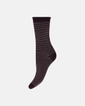 Bambusviskose, Knöchelsocken, 3er-Pack, Schwarz/Braun -Decoy