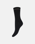 Bambusviskose, Knöchelsocken, 3er-Pack, Schwarz -Decoy