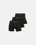Bambusviskose, Boxershorts, 3er-Pack, Grün -JBS