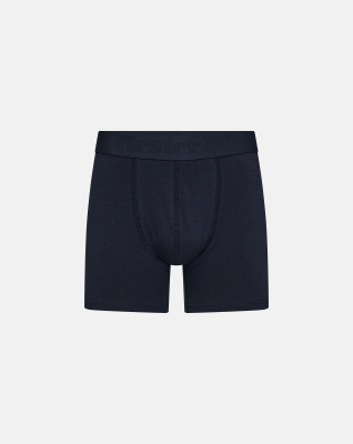 100% Bio-Baumwolle, Boxershorts "Gunnar", 3er-Pack, Blau/Rot/Blau -Resteröds