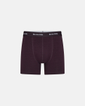 Bambusviskose, Boxershorts "Extra Länge", 3er-Pack, Schwarz/Blau/Rot -Resteröds