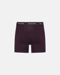 Bambusviskose, Boxershorts "Extra Länge", 3er-Pack, Schwarz/Blau/Rot -Resteröds
