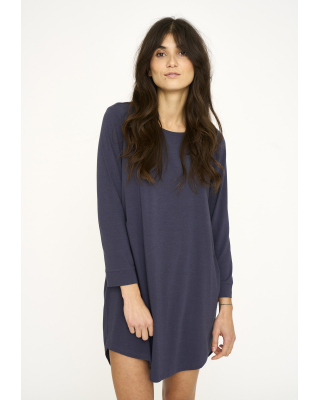 Bambusviskose, Big Shirt, Dunkel Grau -JBS of Denmark Women