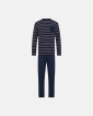 Bambusviskose | Pyjama "Jersey" | Mehrfarbig - JBS