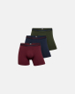 Bambusviskose, Boxershorts, 3er-Pack, Mehrfarbig - JBS