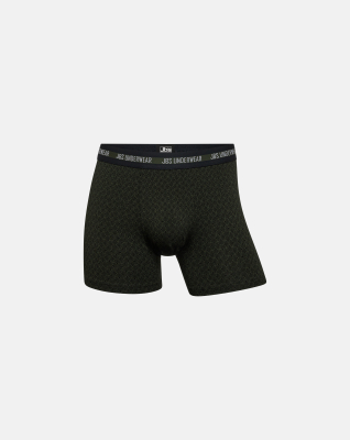 Bambusviskose, Boxershorts, 3er-Pack, Grün -JBS