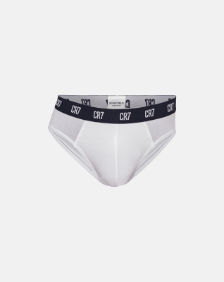Ökologische Baumwolle, Briefs „Basic“, 3er-Pack, Mehrfarbig -CR7