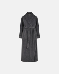 Recycelte polyester, Lang Bademantel, Grau -Decoy