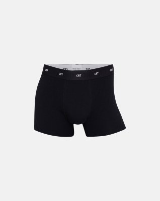 Bambus, Unterhose, 3-Pack, Schwarz -CR7