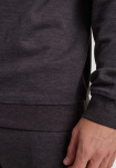 Bambusviskose, Sweatshirt m. logo, Dunkelgrau -JBS of Denmark Men