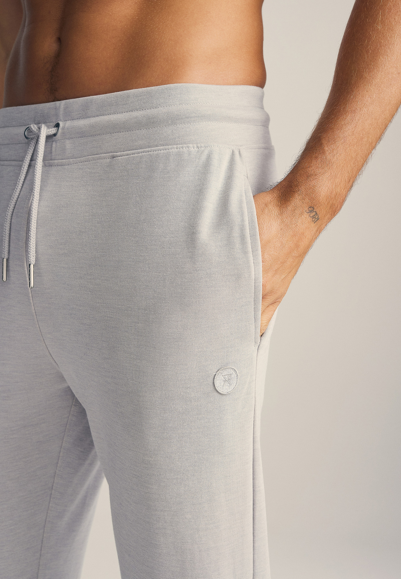 Bambusviskose, Jogginghose m. logo, Hellgrau -JBS of Denmark Men Bambusviskose, Jogginghose m. logo, Hellgrau -JBS of Denmark Men