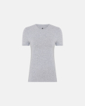 Bambus, T-Shirt o-neck "slim-fit", Grau