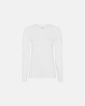 Bambus, Langärmeliges T-Shirt "slim-fit", Weiss - JBS of Denmark Women