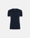 Bambus, T-Shirt o-neck "slim-fit", Marine