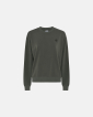 Bambus, Sweatshirt mit Logo, Grün - JBS of Denmark Women