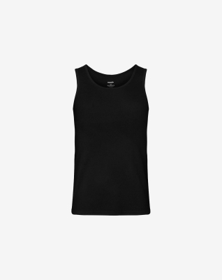 Bambusviskose, Tanktop, 2er-pack, Schwarz